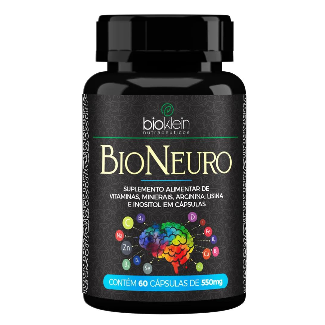 Ekofit Bio Neuro - 60 cápsulas- memóra - cansaço - concentração