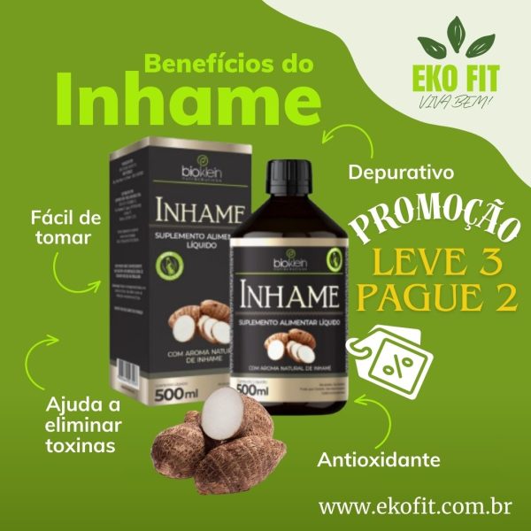 Promoção Leve e pague 2 Inhame BioKlein Ekofit