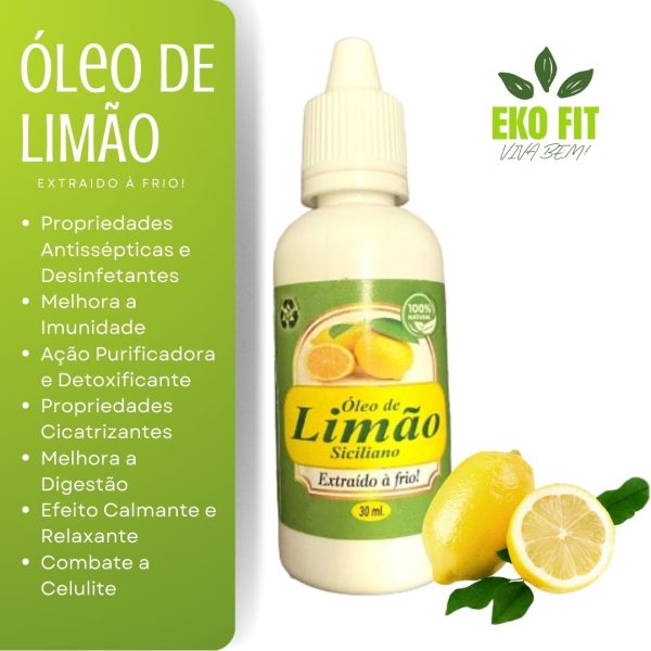 ekofit óleo de limão 30 ml