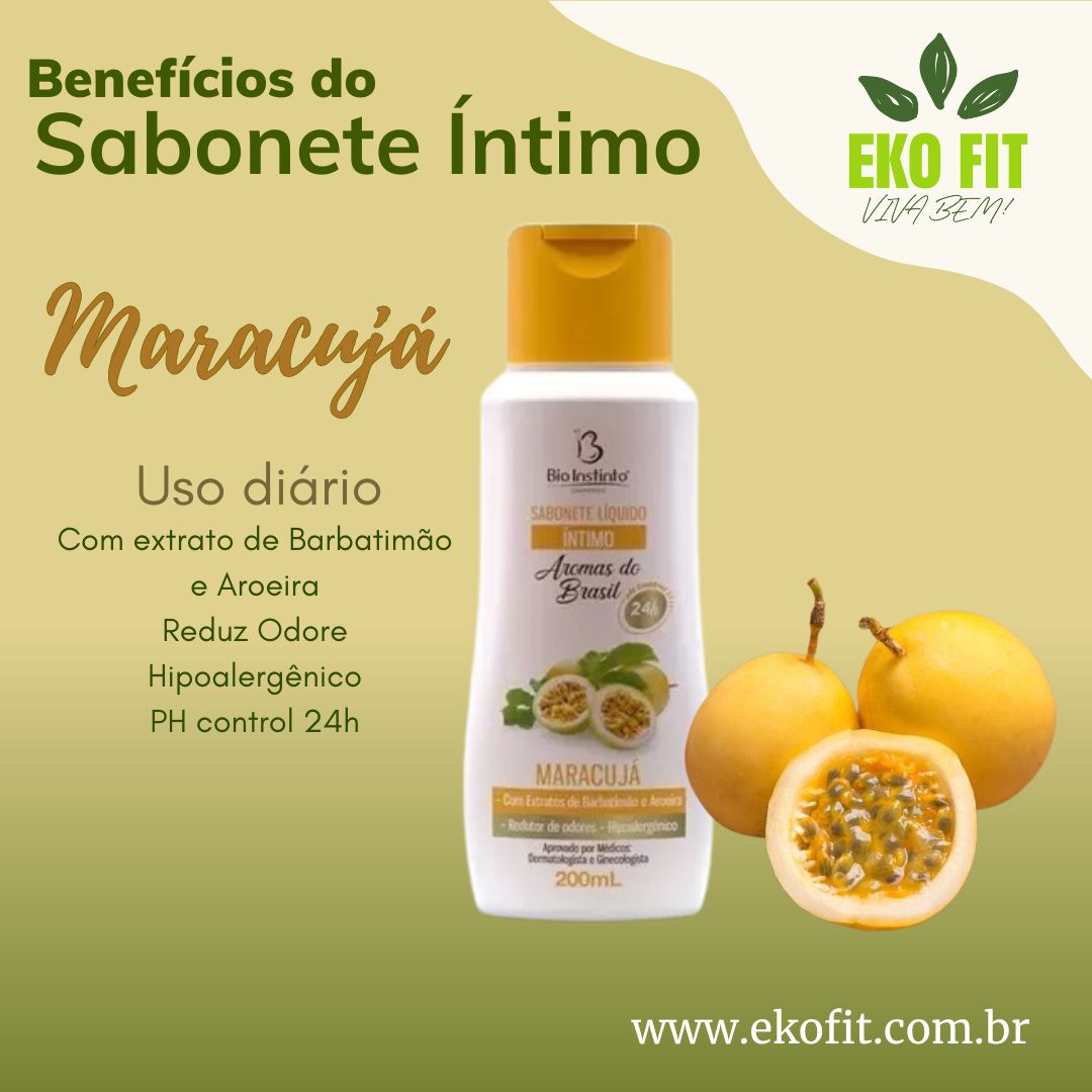 Sabonete Intimo Eko Fit Maracuja BioInstinto