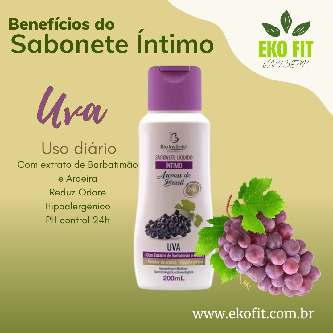 Sabonete Intimo EkoFit Uva