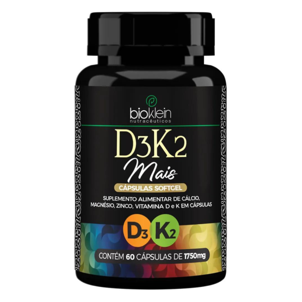 Ekofit Vitamina D3 K2 - 60 cápsulas softgel